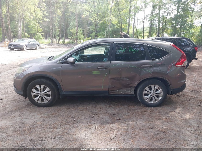 2012 Honda Cr-V Ex-L VIN: 5J6RM3H74CL015208 Lot: 43246363