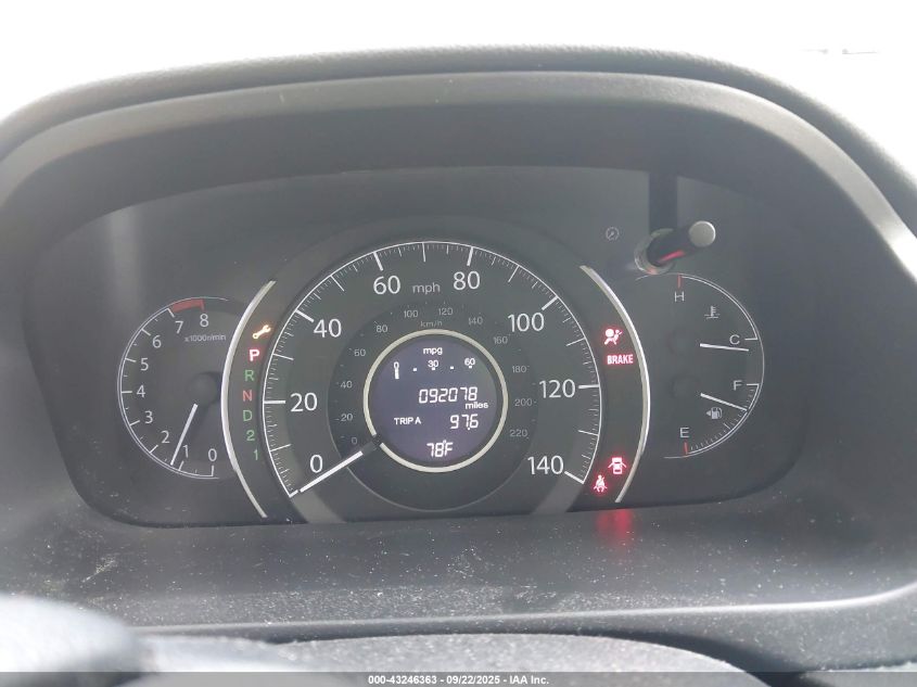 2012 Honda Cr-V Ex-L VIN: 5J6RM3H74CL015208 Lot: 43246363