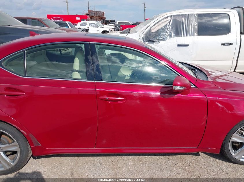 2012 Lexus Is 250 VIN: JTHBF5C21C5162839 Lot: 43246370