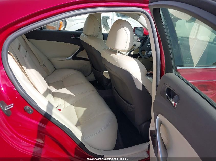 2012 Lexus Is 250 VIN: JTHBF5C21C5162839 Lot: 43246370