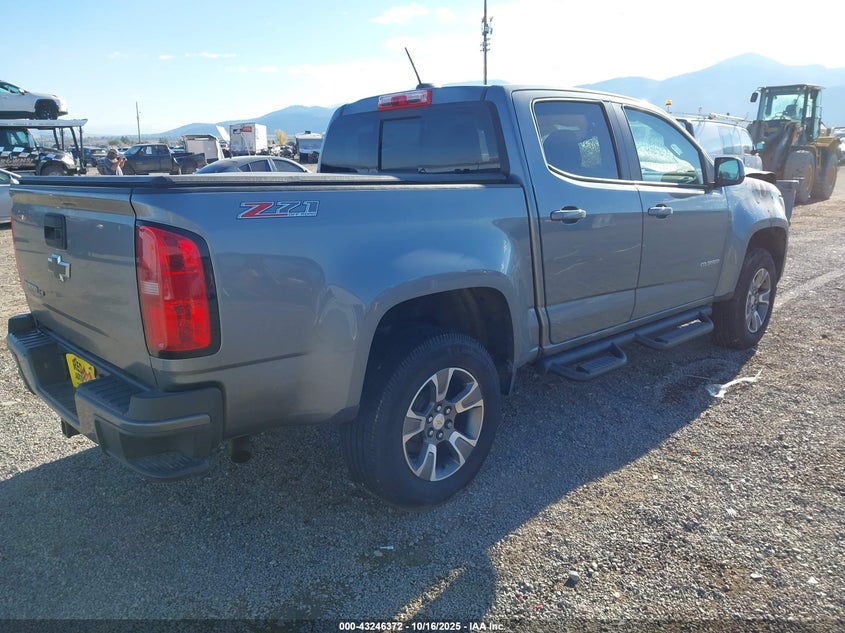 2018 Chevrolet Colorado Z71 VIN: 1GCGTDEN9J1238779 Lot: 43246372