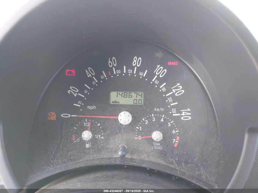 1998 Volkswagen New Beetle VIN: 3VWBB61C6WM021694 Lot: 43246387