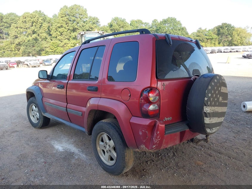 1J4GK48K57W713032 2007 JEEP LIBERTY (NORTH AMERICA) photo no. 3