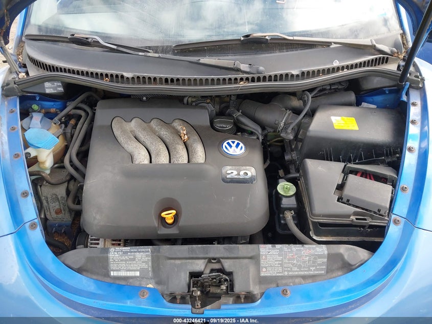 2000 Volkswagen New Beetle Gls VIN: 3VWCC21C7YM481945 Lot: 43246421