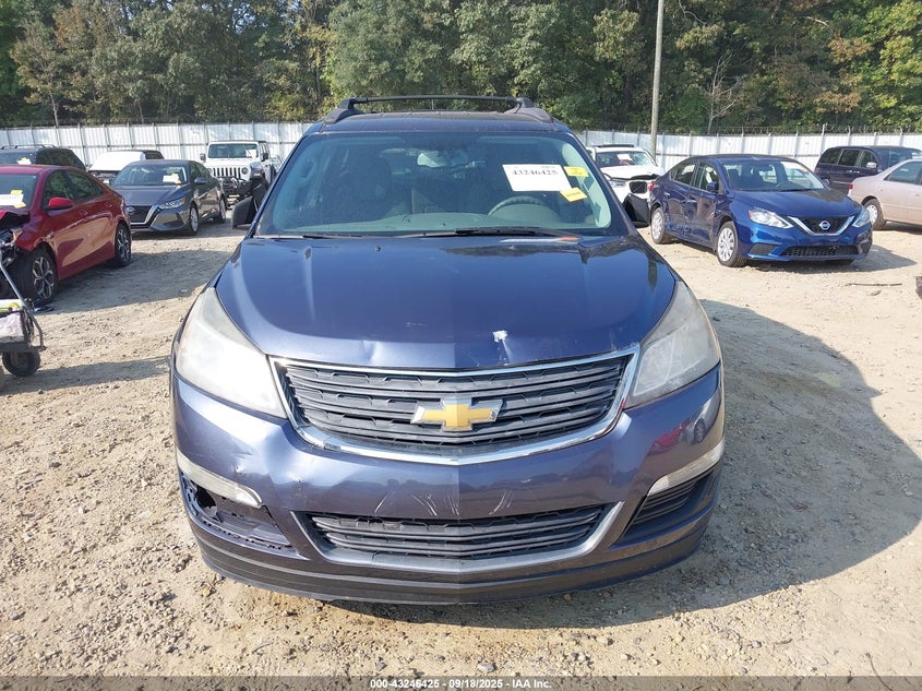 2014 CHEVROLET TRAVERSE LS - 1GNKRFKD7EJ130710