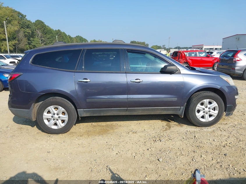 2014 CHEVROLET TRAVERSE LS - 1GNKRFKD7EJ130710
