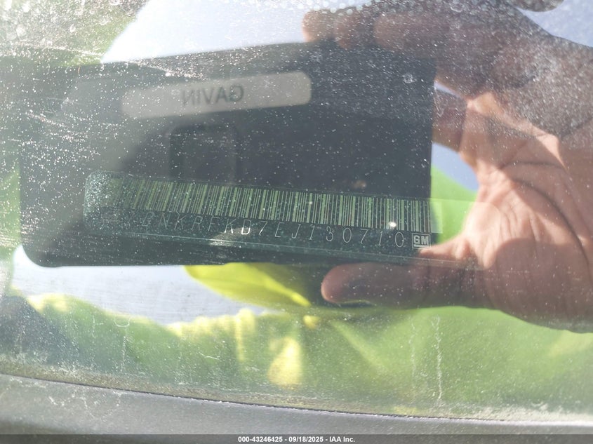 2014 CHEVROLET TRAVERSE LS - 1GNKRFKD7EJ130710