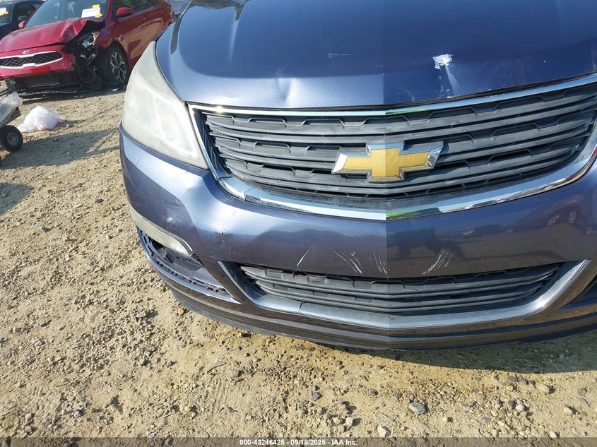 2014 CHEVROLET TRAVERSE LS - 1GNKRFKD7EJ130710