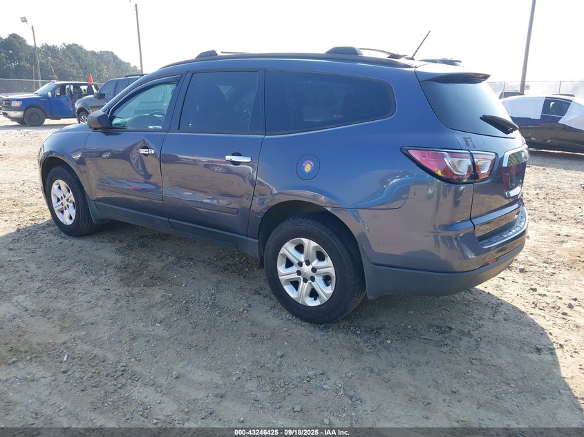2014 CHEVROLET TRAVERSE LS - 1GNKRFKD7EJ130710