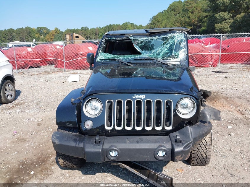 2018 JEEP WRANGLER JK SAHARA 4X4 1C4AJWBG3JL910482