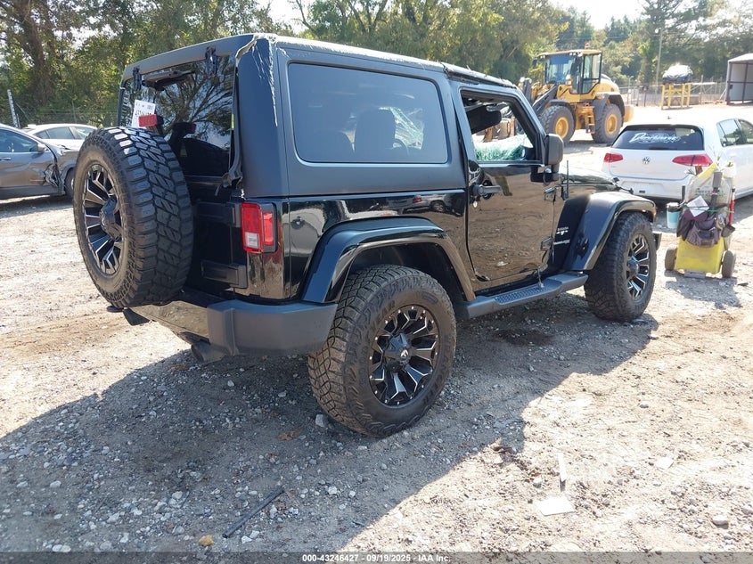2018 JEEP WRANGLER JK SAHARA 4X4 1C4AJWBG3JL910482