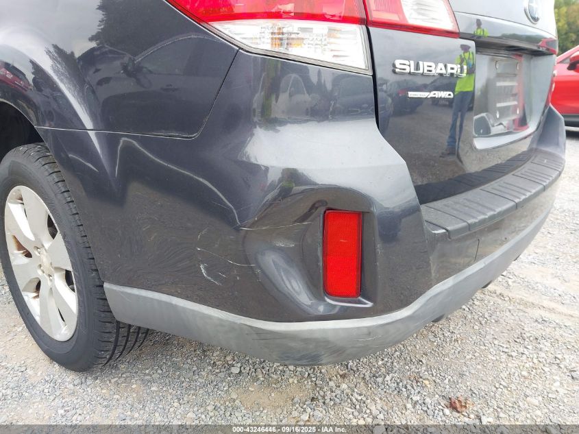 2011 Subaru Outback 2.5I Premium VIN: 4S4BRBCC7B3375722 Lot: 43246446