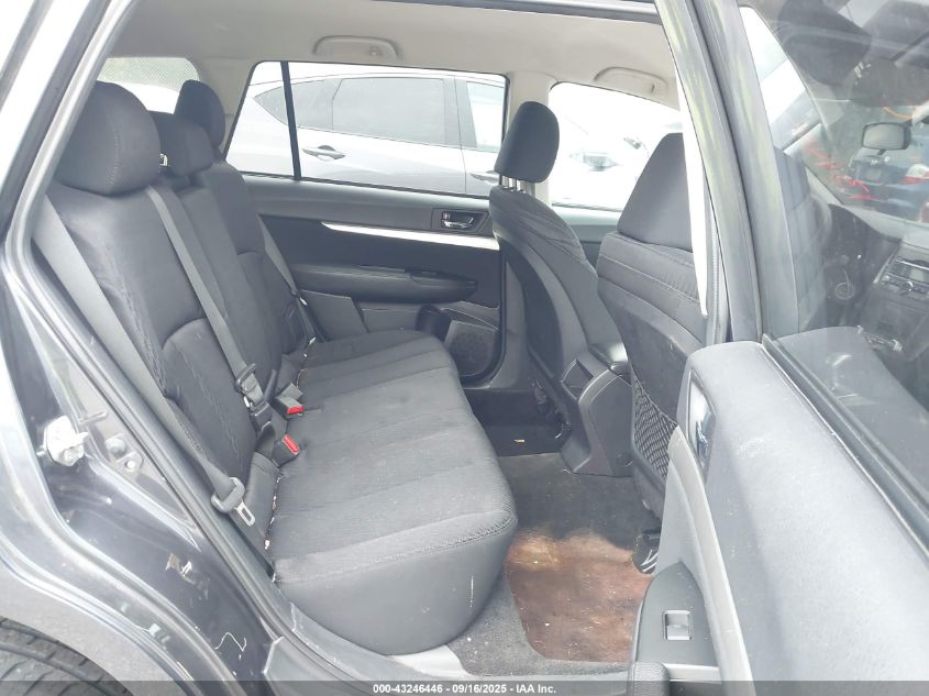 2011 Subaru Outback 2.5I Premium VIN: 4S4BRBCC7B3375722 Lot: 43246446