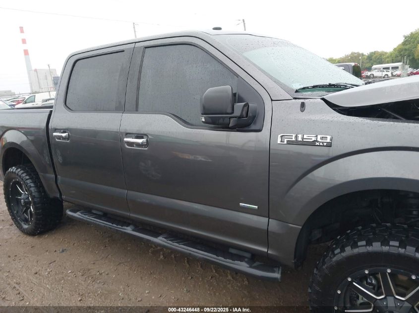 2017 Ford F-150 Xlt VIN: 1FTEW1EG9HKD39730 Lot: 43246448