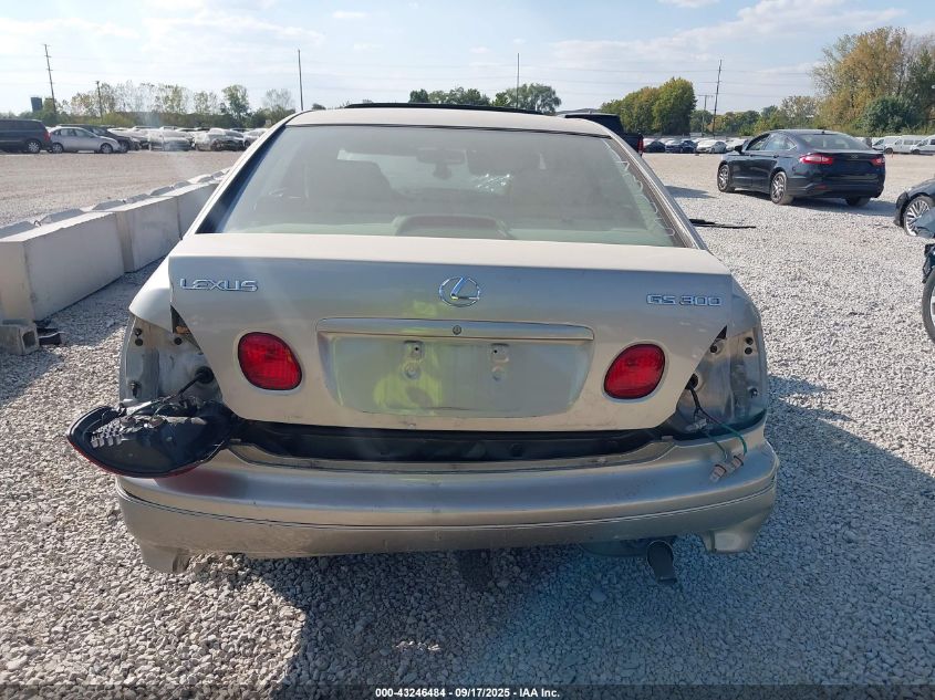2001 Lexus Gs 300 VIN: JT8BD69S510117335 Lot: 43246484