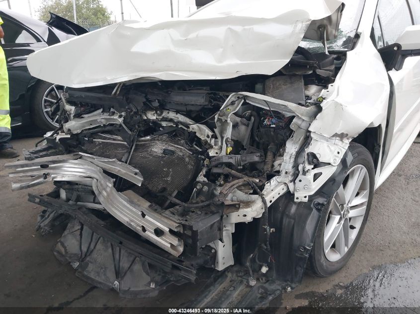 2020 Toyota Corolla Se VIN: JTND4RBE7L3077563 Lot: 43246493