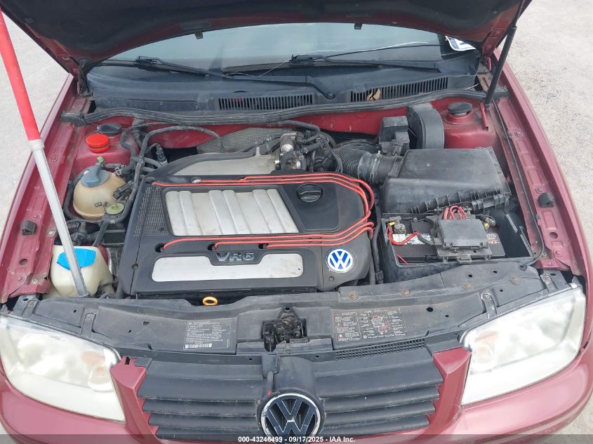 2000 Volkswagen Jetta Gls Vr6 VIN: 3VWSE29M5YM024554 Lot: 43246499