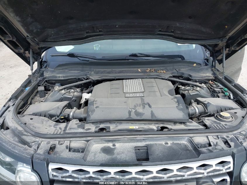 2014 Land Rover Range Rover Sport 3.0L V6 Supercharged Hse VIN: SALWR2WF0EA502251 Lot: 43246531