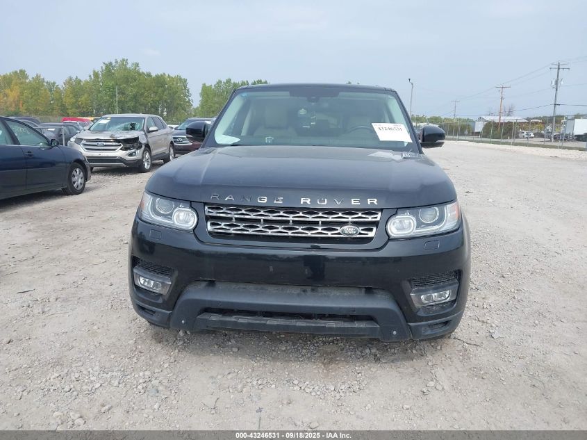 2014 Land Rover Range Rover Sport 3.0L V6 Supercharged Hse VIN: SALWR2WF0EA502251 Lot: 43246531