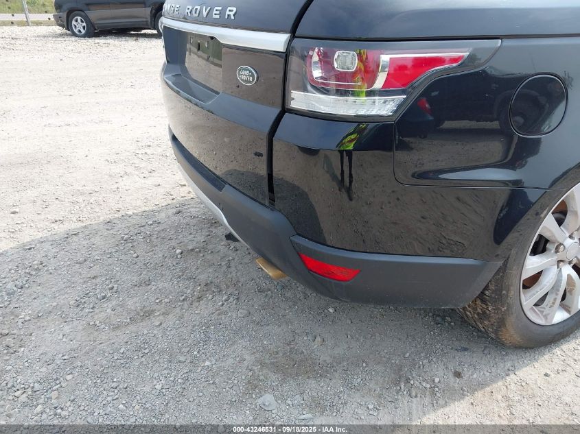 2014 Land Rover Range Rover Sport 3.0L V6 Supercharged Hse VIN: SALWR2WF0EA502251 Lot: 43246531