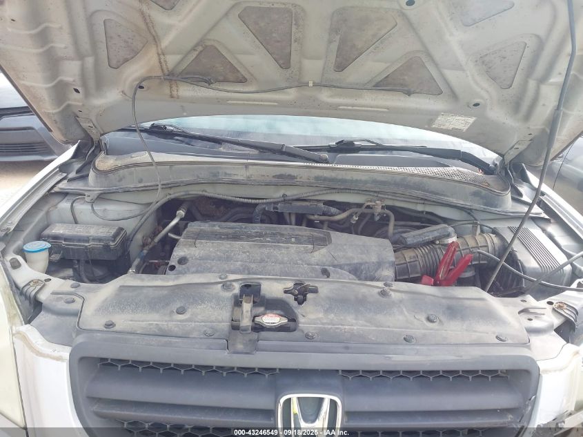 2003 Honda Pilot Ex-L VIN: 2HKYF18543H514982 Lot: 43246549