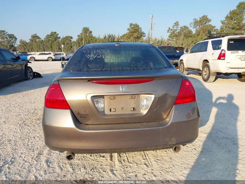 2006 Honda Accord Sdn Ex-L V6 VIN: 1HGCM66506A016601 Lot: 43246597