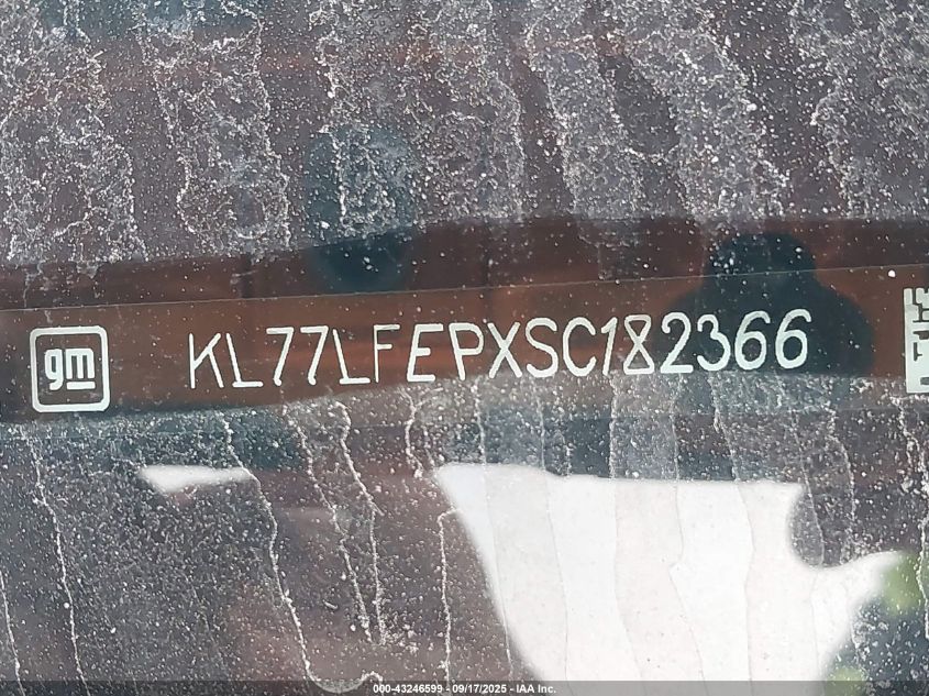 2025 Chevrolet Trax Fwd Ls VIN: KL77LFEPXSC182366 Lot: 43246599