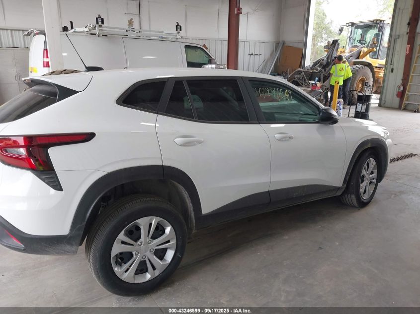 2025 Chevrolet Trax Fwd Ls VIN: KL77LFEPXSC182366 Lot: 43246599