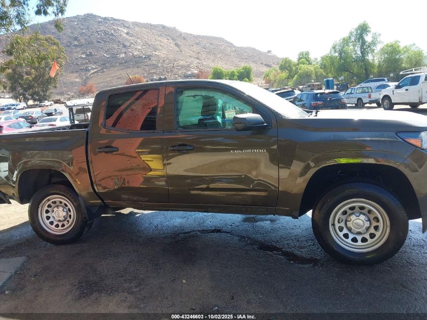 2024 Chevrolet Colorado 2Wd Wt VIN: 1GCGSBECXR1134559 Lot: 43246603