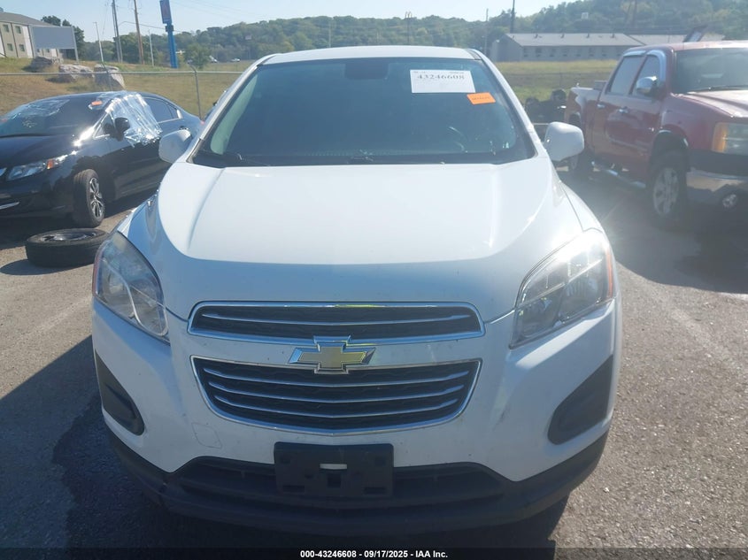 2016 Chevrolet Trax 1Ls VIN: KL7CJKSB0GB569382 Lot: 43246608
