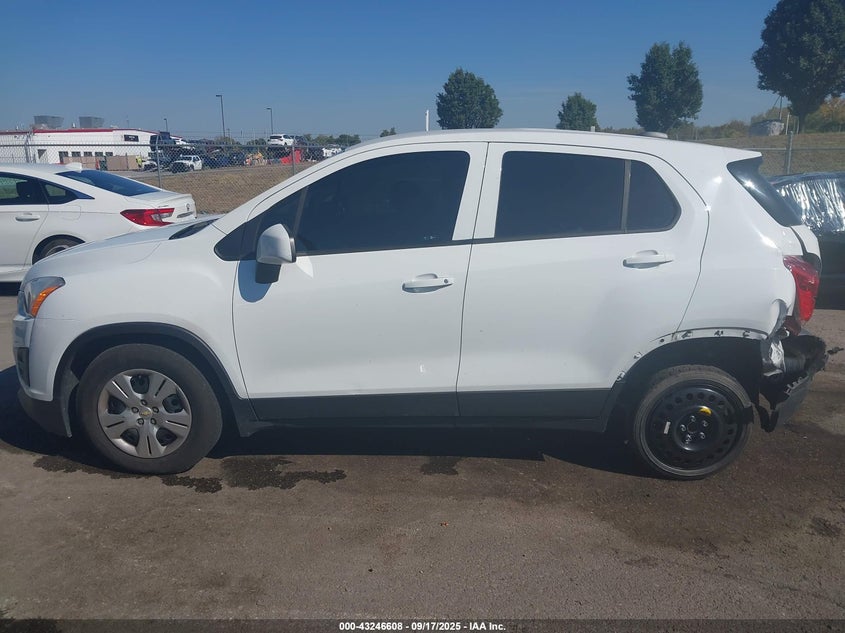 2016 Chevrolet Trax 1Ls VIN: KL7CJKSB0GB569382 Lot: 43246608