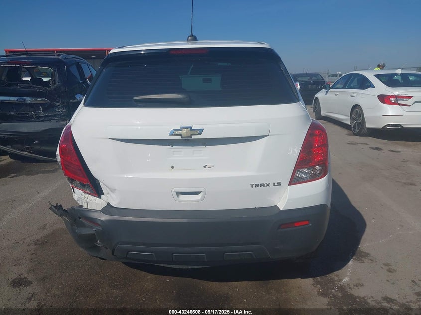 2016 Chevrolet Trax 1Ls VIN: KL7CJKSB0GB569382 Lot: 43246608