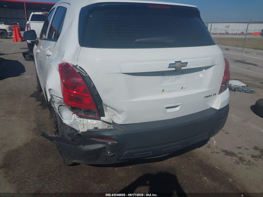 2016 Chevrolet Trax 1Ls VIN: KL7CJKSB0GB569382 Lot: 43246608
