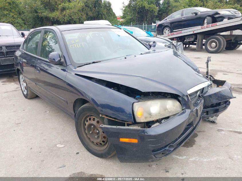 2005 Hyundai Elantra Gls/Gt VIN: KMHDN46D15U113505 Lot: 43246613