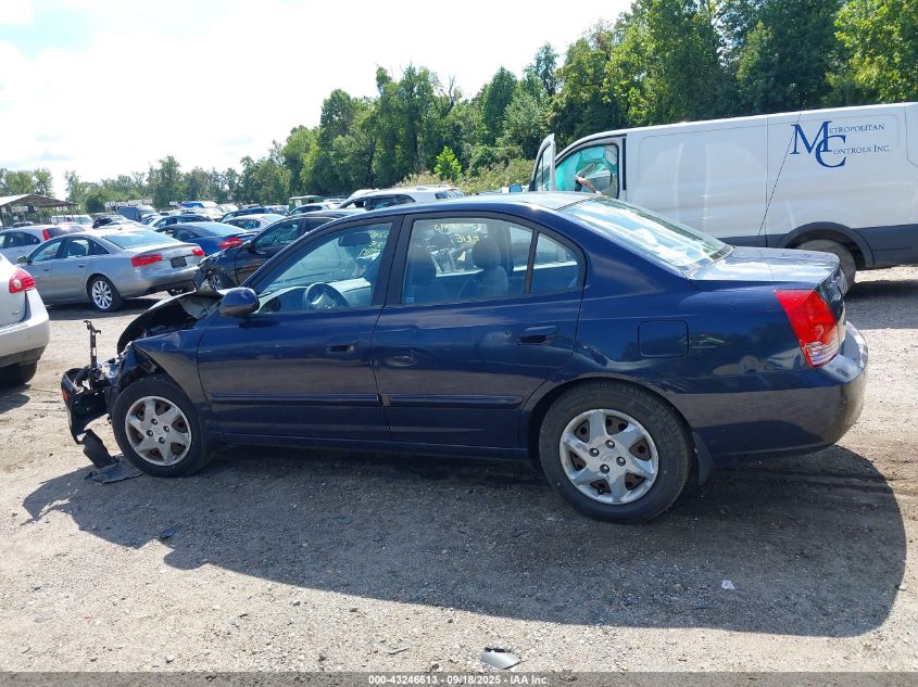2005 Hyundai Elantra Gls/Gt VIN: KMHDN46D15U113505 Lot: 43246613