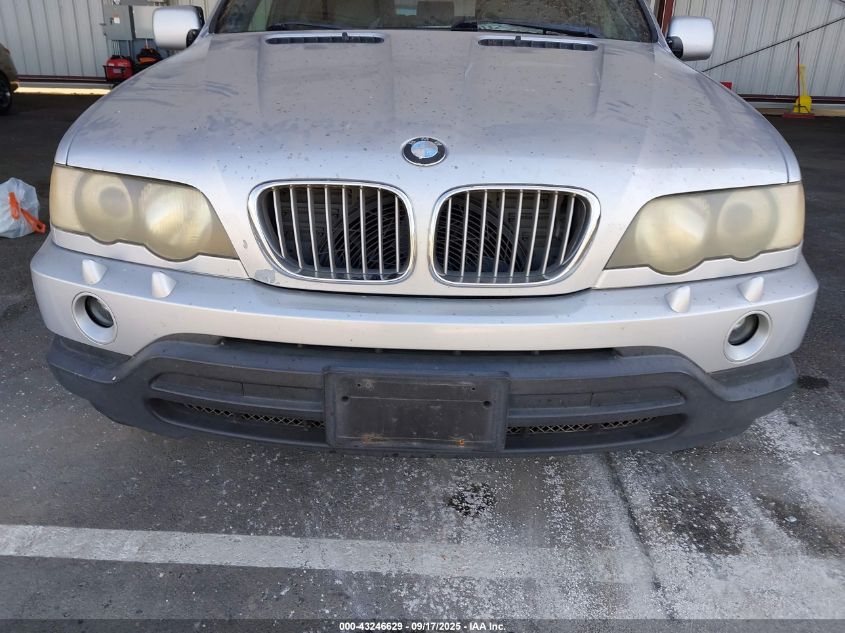 2000 BMW X5 4.4 VIN: WBAFB3348YLH03408 Lot: 43246629