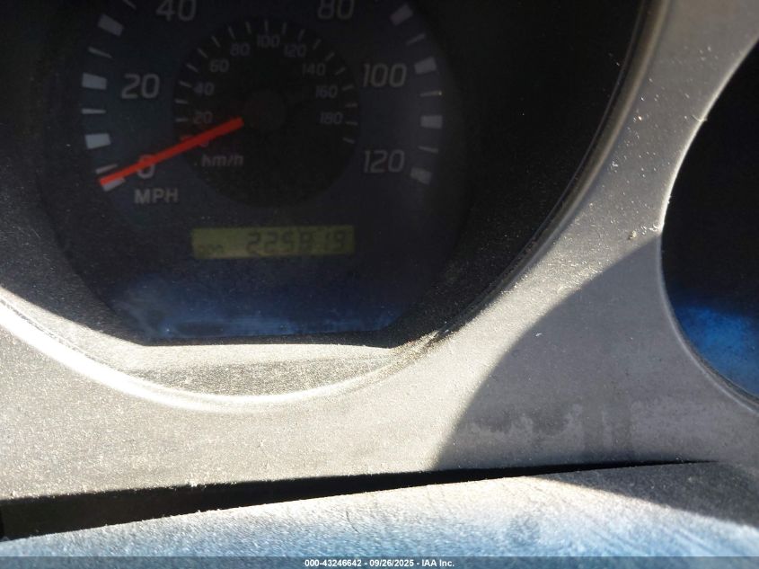 2002 Nissan Xterra Se VIN: 5N1ED28T12C561471 Lot: 43246642