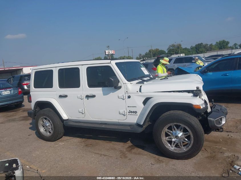 2023 Jeep Wrangler 4-Door Sahara 4X4 VIN: 1C4HJXEG8PW546230 Lot: 43246660