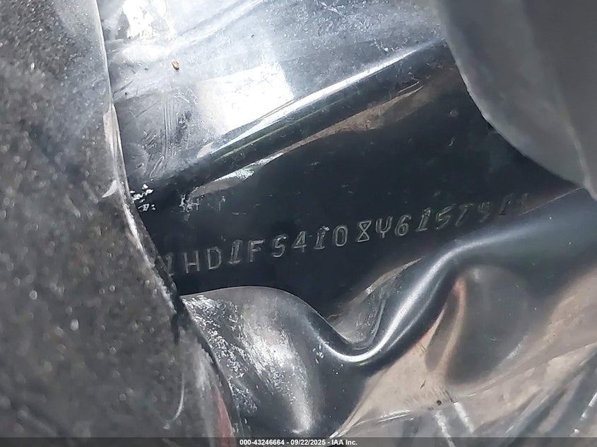 2008 Harley-Davidson Fltr VIN: 1HD1FS4108Y615791 Lot: 43246664