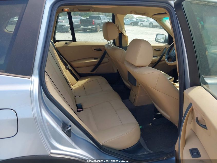 2004 BMW X3 2.5I VIN: WBXPA73484WC41039 Lot: 43246673