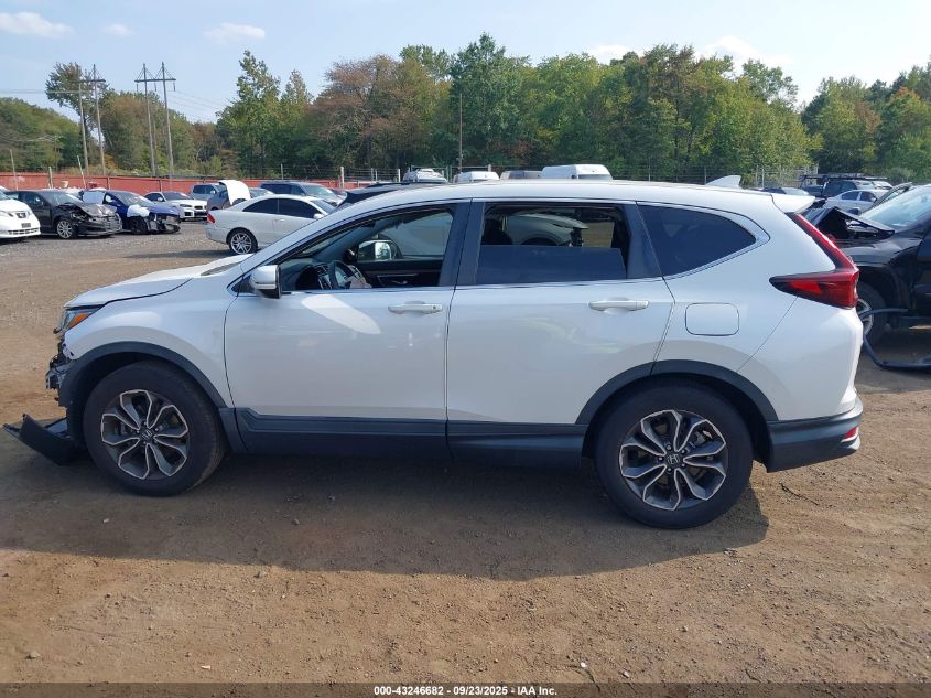 2021 Honda Cr-V Awd Ex VIN: 2HKRW2H55MH609191 Lot: 43246682