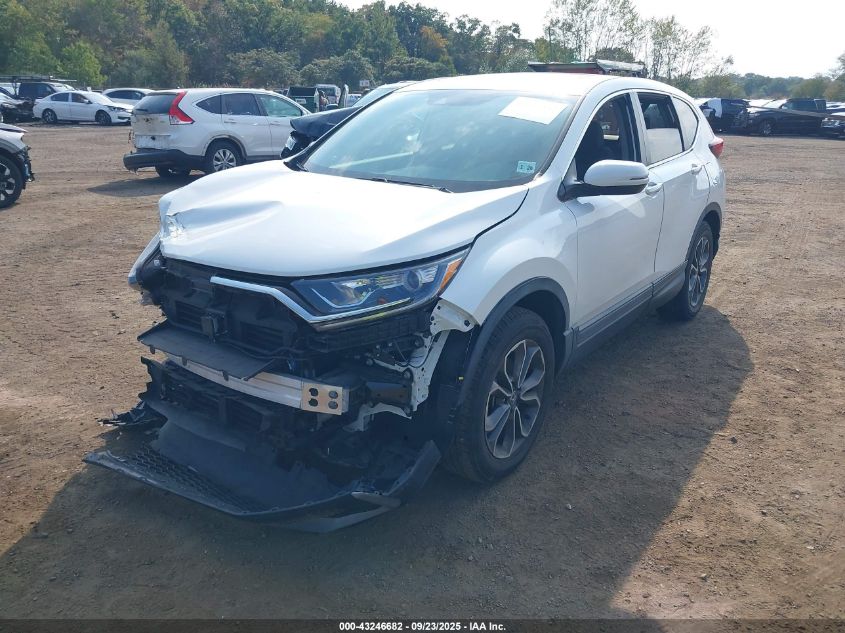 2021 Honda Cr-V Awd Ex VIN: 2HKRW2H55MH609191 Lot: 43246682