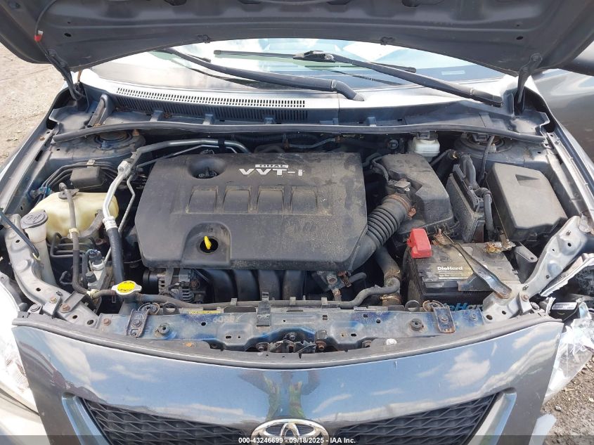 2010 Toyota Corolla Le VIN: 2T1BU4EE7AC337037 Lot: 43246699