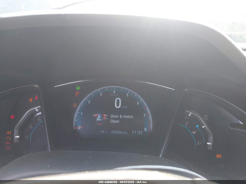 2018 HONDA CIVIC EX - SHHFK7H59JU421522