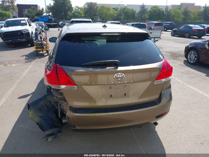 2009 Toyota Venza Base V6 VIN: 4T3ZK11A59U013687 Lot: 43246762