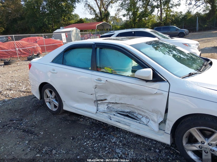 2012 Toyota Camry Se VIN: 4T1BF1FK0CU179624 Lot: 43246765