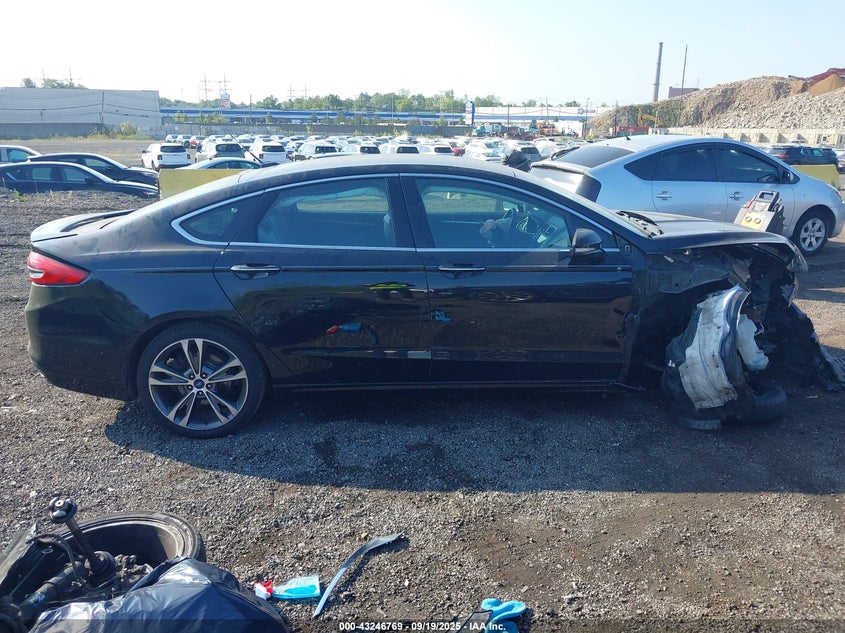 2018 Ford Fusion Titanium VIN: 3FA6P0K98JR161317 Lot: 43246769