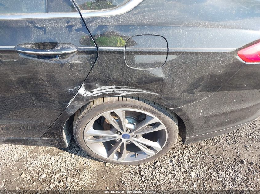 2018 Ford Fusion Titanium VIN: 3FA6P0K98JR161317 Lot: 43246769