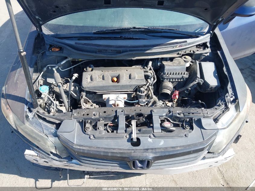 2012 Honda Civic Ex VIN: 19XFB2F84CE063188 Lot: 43246778