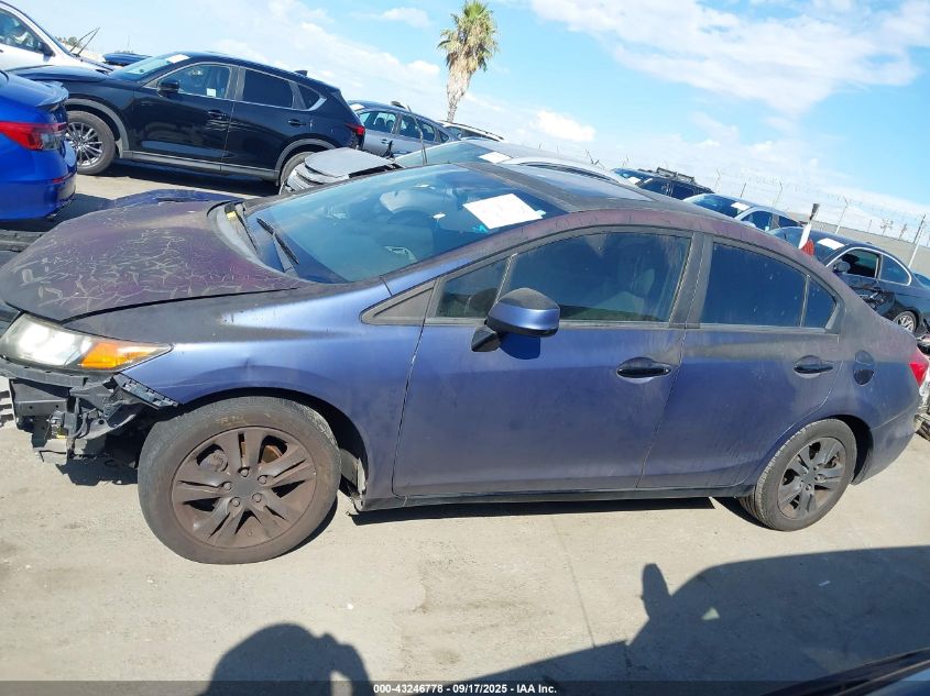 2012 Honda Civic Ex VIN: 19XFB2F84CE063188 Lot: 43246778